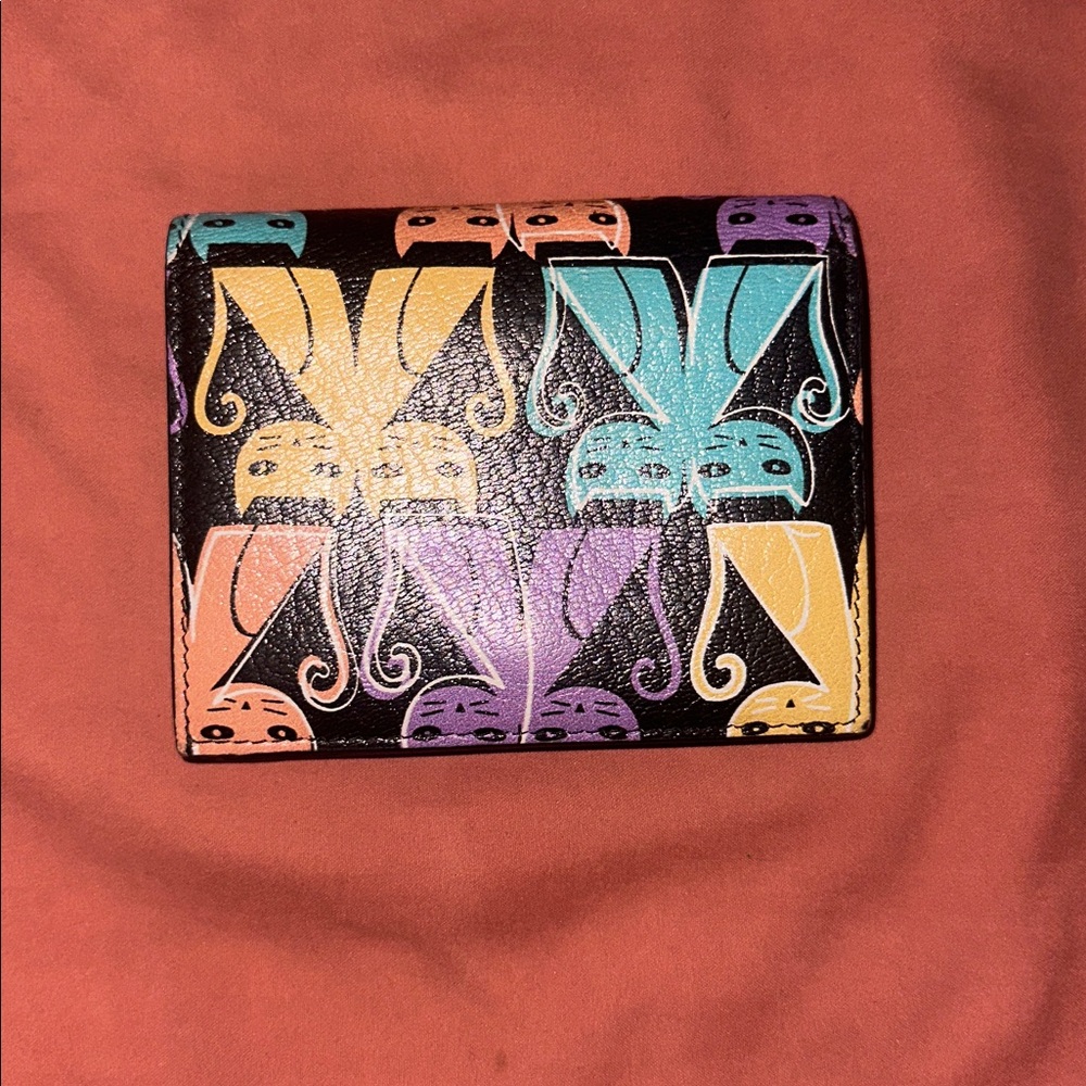 RARE Miu Miu leather cat wallet - Picture 6 of 6